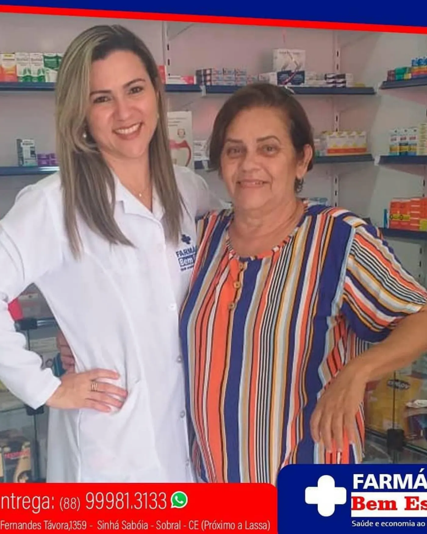 Atendimento na Farmácia Bem Estar